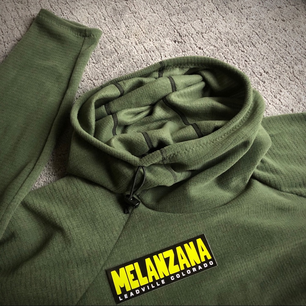 2020 Thyme Melanzana Micro Grid Hoodie